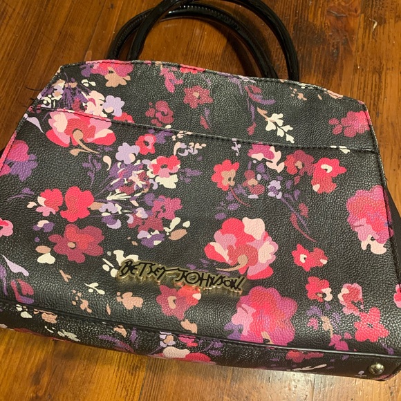 Betsey Johnson floral handbag - Picture 2 of 8